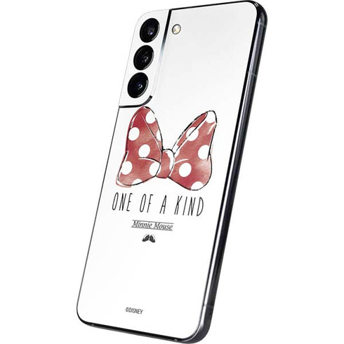 Disney Minnie Mouse One Of A Kind Bow Galaxy S22 Plus Skin